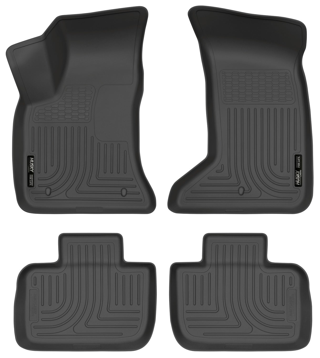 Husky Liners 98081 - Weatherbeater - Front & 2nd Seat Floor Liners 14