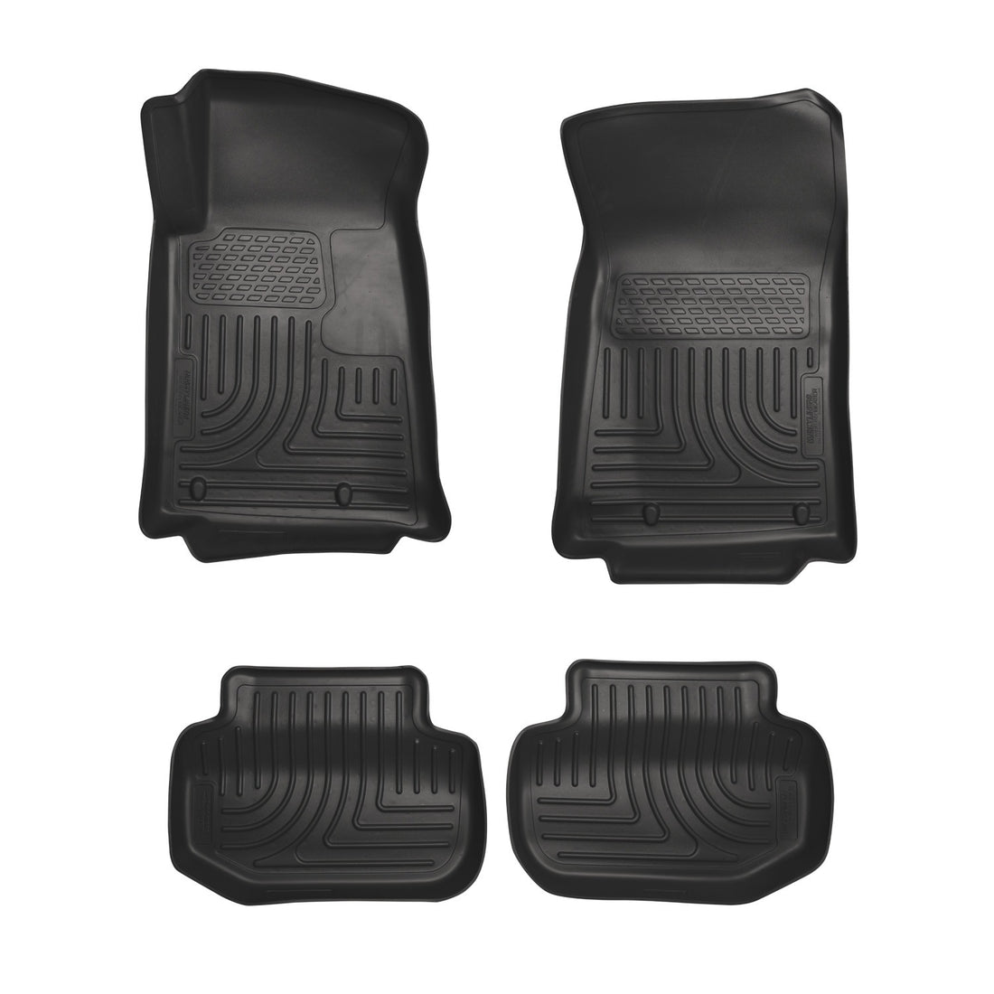 Husky Liners 98121 - Weatherbeater - Front & 2nd Seat Floor Liners 1