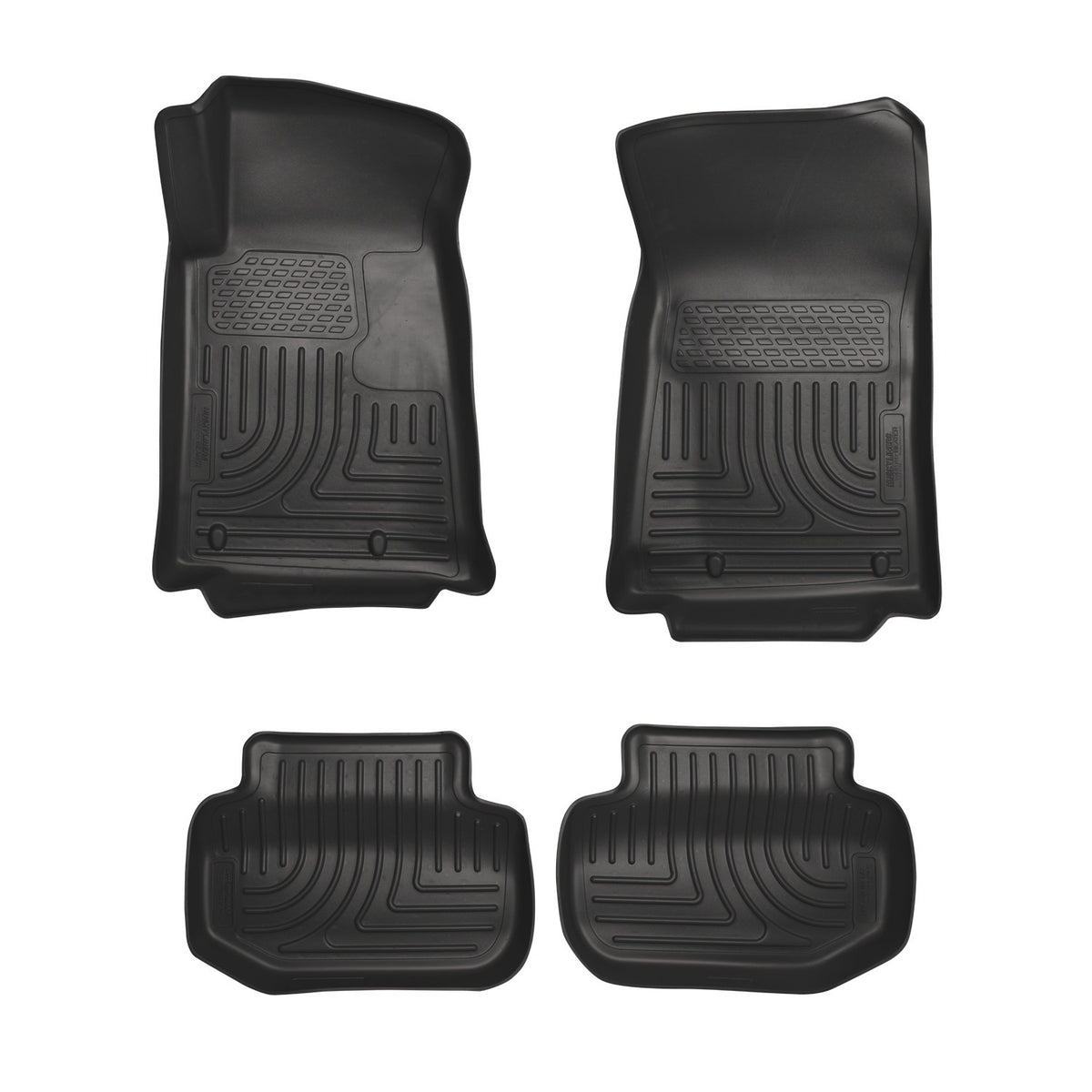 Husky Liners 98121 - Weatherbeater - Front & 2nd Seat Floor Liners 1