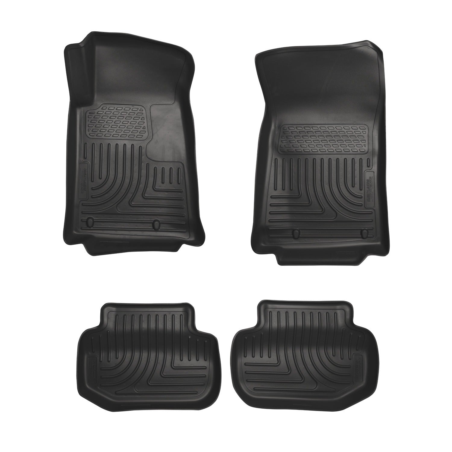 Husky Liners 98121 - Weatherbeater - Front & 2nd Seat Floor Liners 1