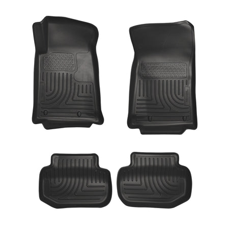 Husky Liners 98121 - Weatherbeater - Front & 2nd Seat Floor Liners 1