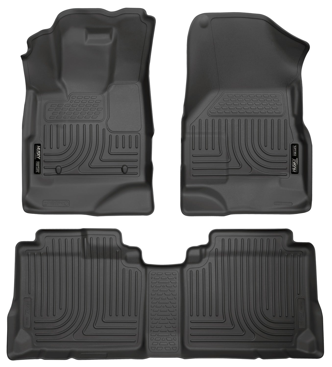 Husky Liners 98131 - Weatherbeater - Front & 2nd Seat Floor Liners 29