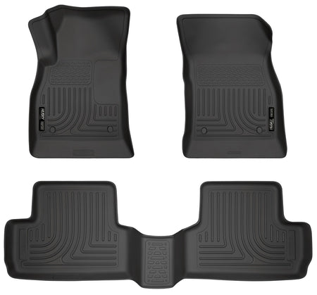 Husky Liners 98171 - Weatherbeater - Front & 2nd Seat Floor Liners 1
