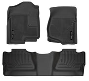 Husky Liners 98201 - Weatherbeater - Front & 2nd Seat Floor Liners (Footwell Coverage) 2