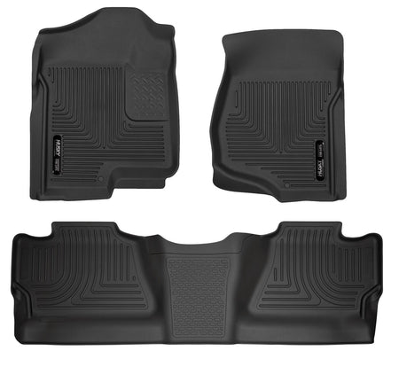 Husky Liners 98201 - Weatherbeater - Front & 2nd Seat Floor Liners (Footwell Coverage) 2