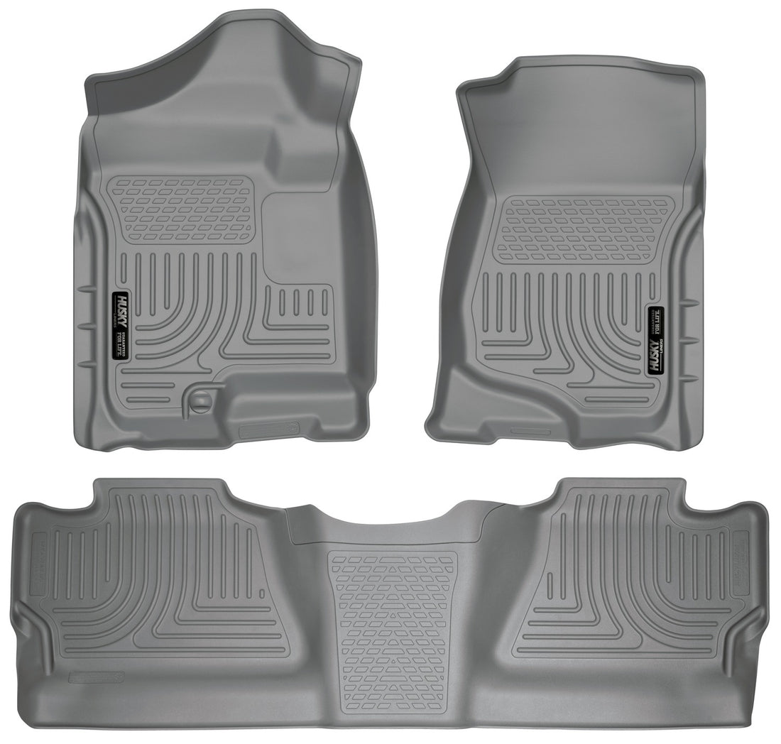 Husky Liners 98202 - Weatherbeater - Front & 2nd Seat Floor Liners (Footwell Coverage)