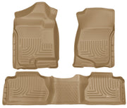 Husky Liners 98213 - Weatherbeater - Front & 2nd Seat Floor Liners (Footwell Coverage) 1