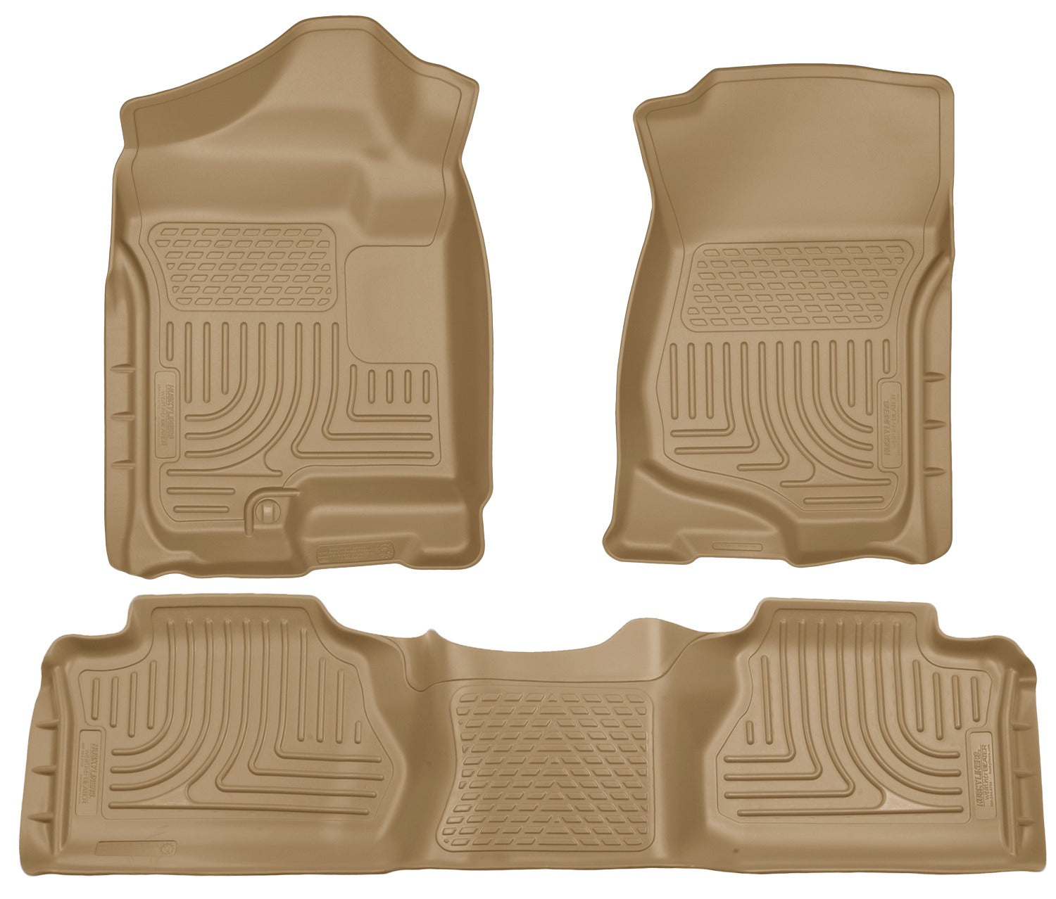Husky Liners 98213 - Weatherbeater - Front & 2nd Seat Floor Liners (Footwell Coverage) 1