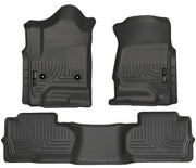 Husky Liners 98241 - Weatherbeater - Front & 2nd Seat Floor Liners (Footwell Coverage) 1