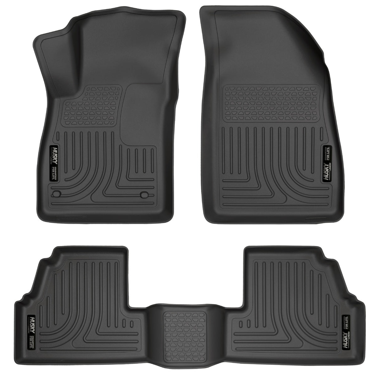 Husky Liners 98271 - Weatherbeater - Front & 2nd Seat Floor Liners 1
