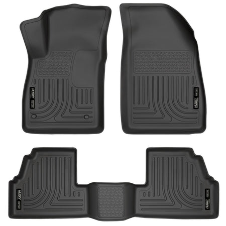 Husky Liners 98271 - Weatherbeater - Front & 2nd Seat Floor Liners 1