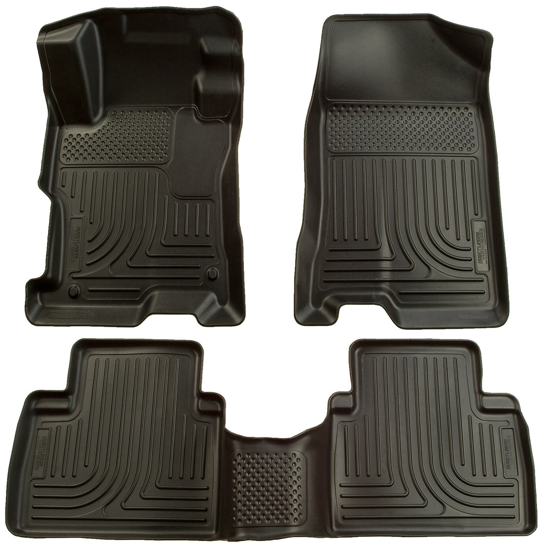 Husky Liners 98301 - Weatherbeater - Front & 2nd Seat Floor Liners 1