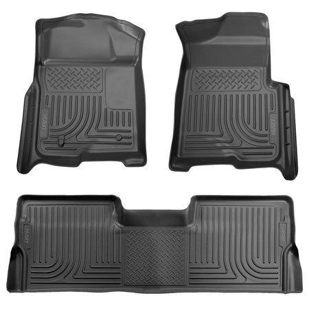 Husky Liners 98331 - Weatherbeater - Front & 2nd Seat Floor Liners (Footwell Coverage) 3