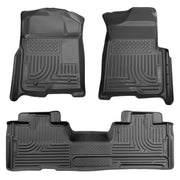 Husky Liners 98341 - Weatherbeater - Front & 2nd Seat Floor Liners (Footwell Coverage) 1