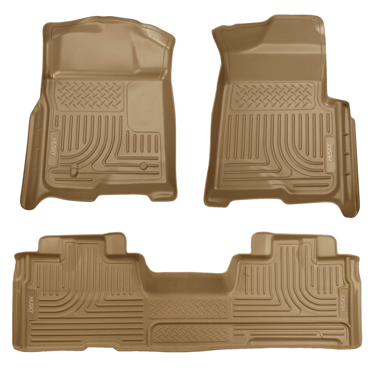 Husky Liners 98343 - Weatherbeater - Front & 2nd Seat Floor Liners (Footwell Coverage) 3