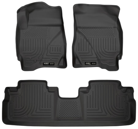 Husky Liners 98351 - Weatherbeater - Front & 2nd Seat Floor Liners 1