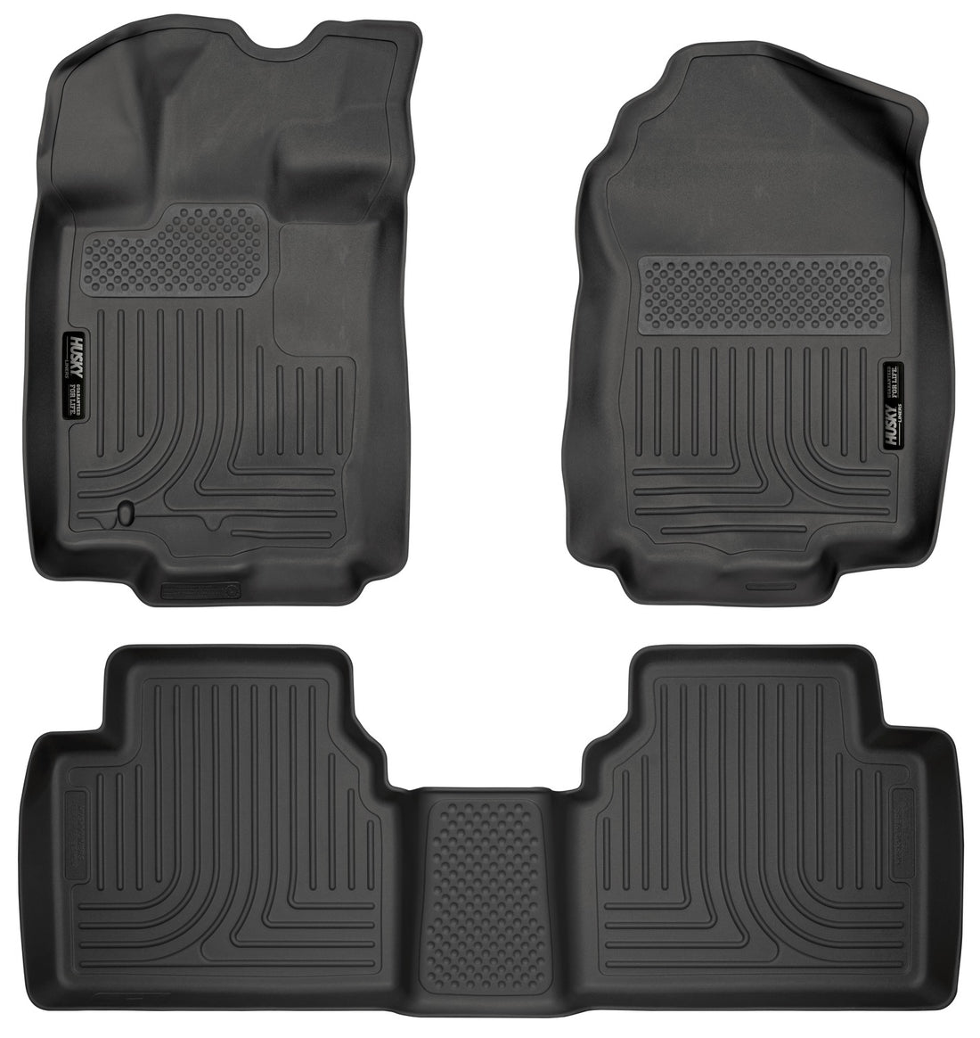 Husky Liners 98361 - Weatherbeater - Front & 2nd Seat Floor Liners 1