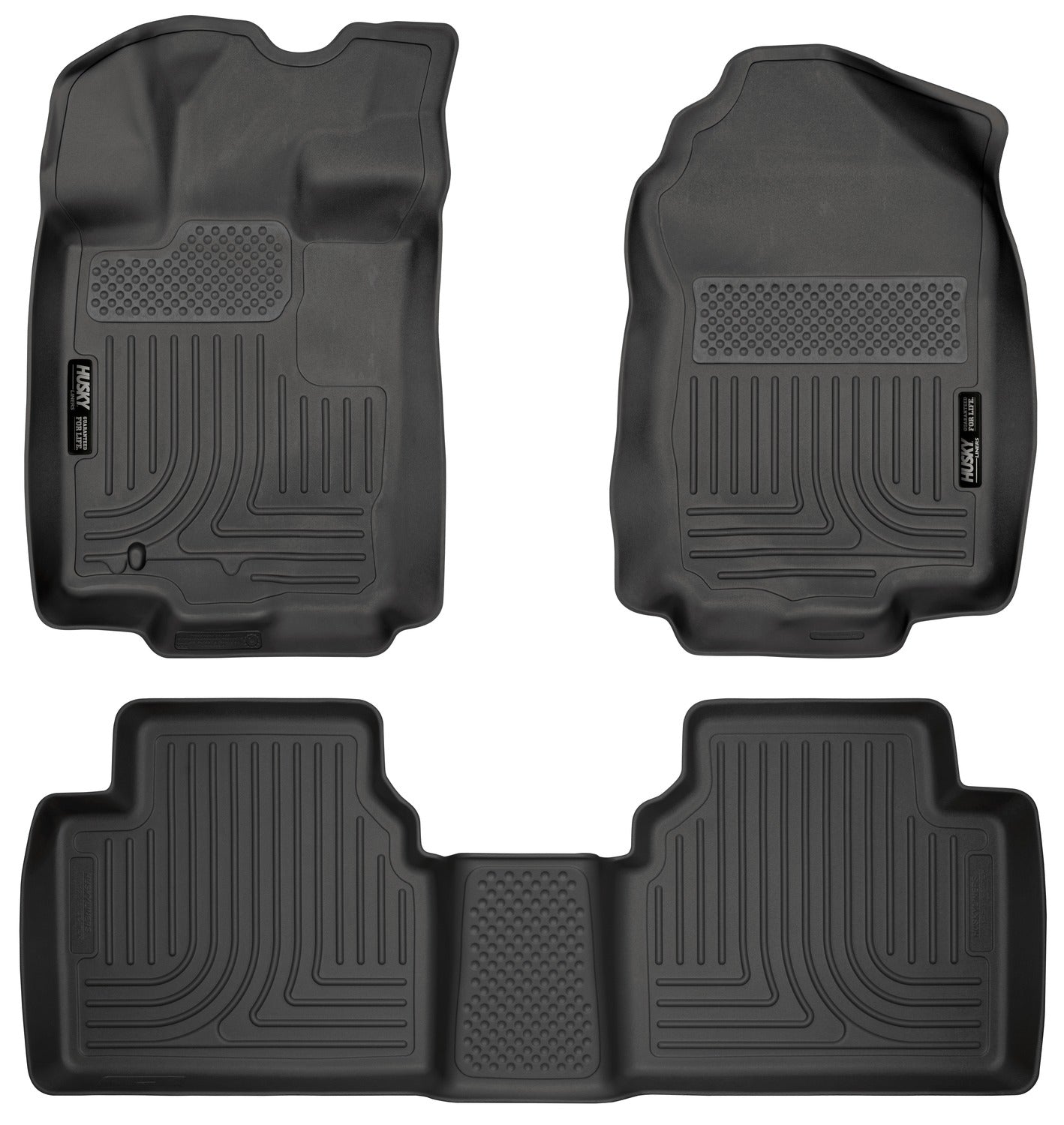 Husky Liners 98361 - Weatherbeater - Front & 2nd Seat Floor Liners 1