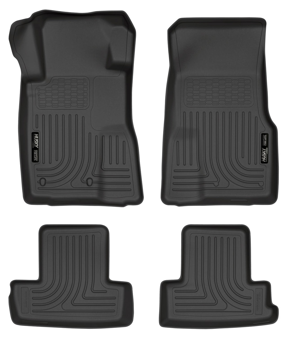 Husky Liners 98371 - Weatherbeater - Front & 2nd Seat Floor Liners 11