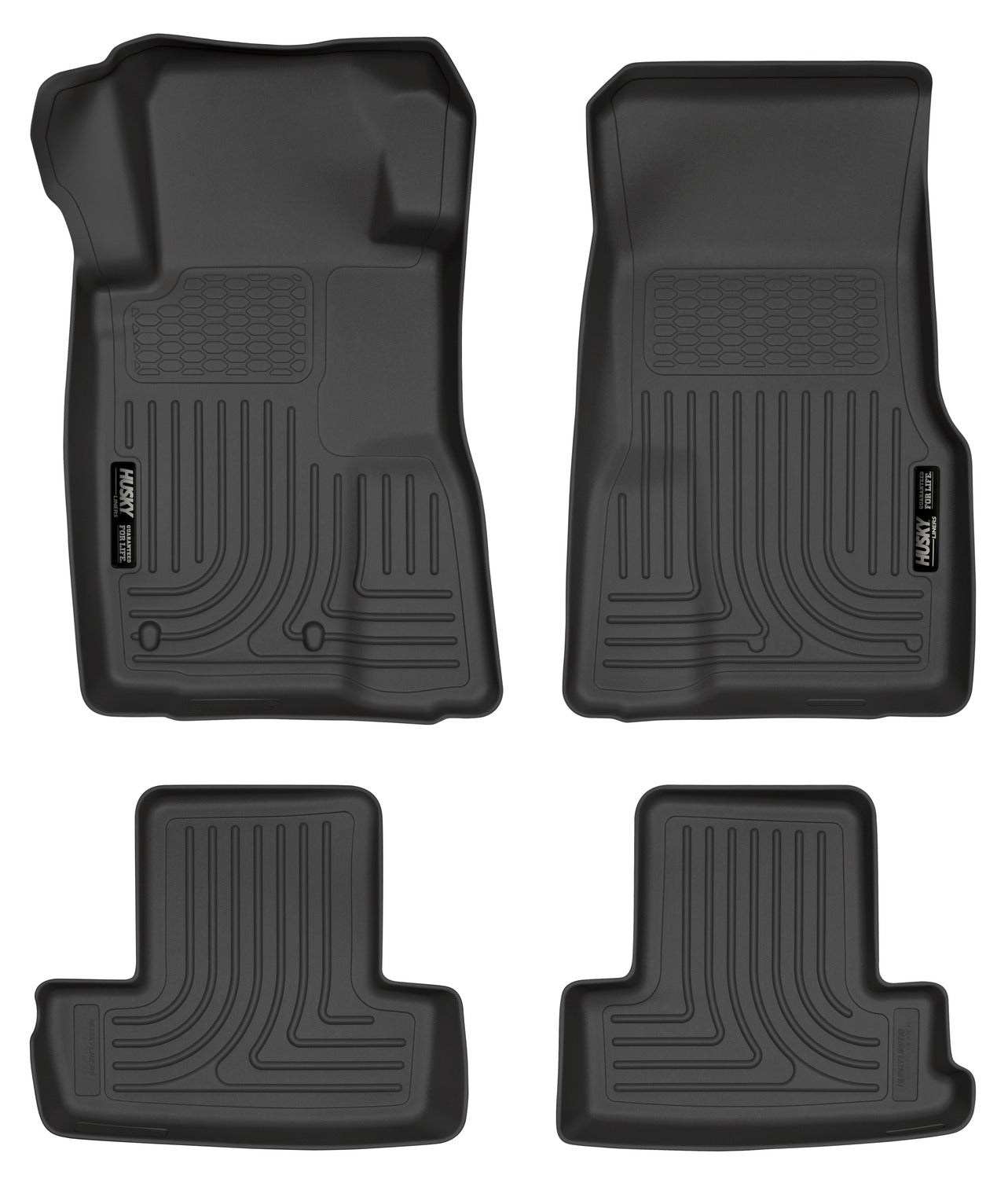 Husky Liners 98371 - Weatherbeater - Front & 2nd Seat Floor Liners 11