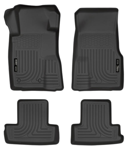 Husky Liners 98371 - Weatherbeater - Front & 2nd Seat Floor Liners 11