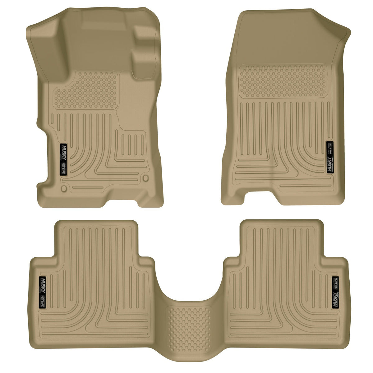 Husky Liners 98403 - Weatherbeater - Front & 2nd Seat Floor Liners 1