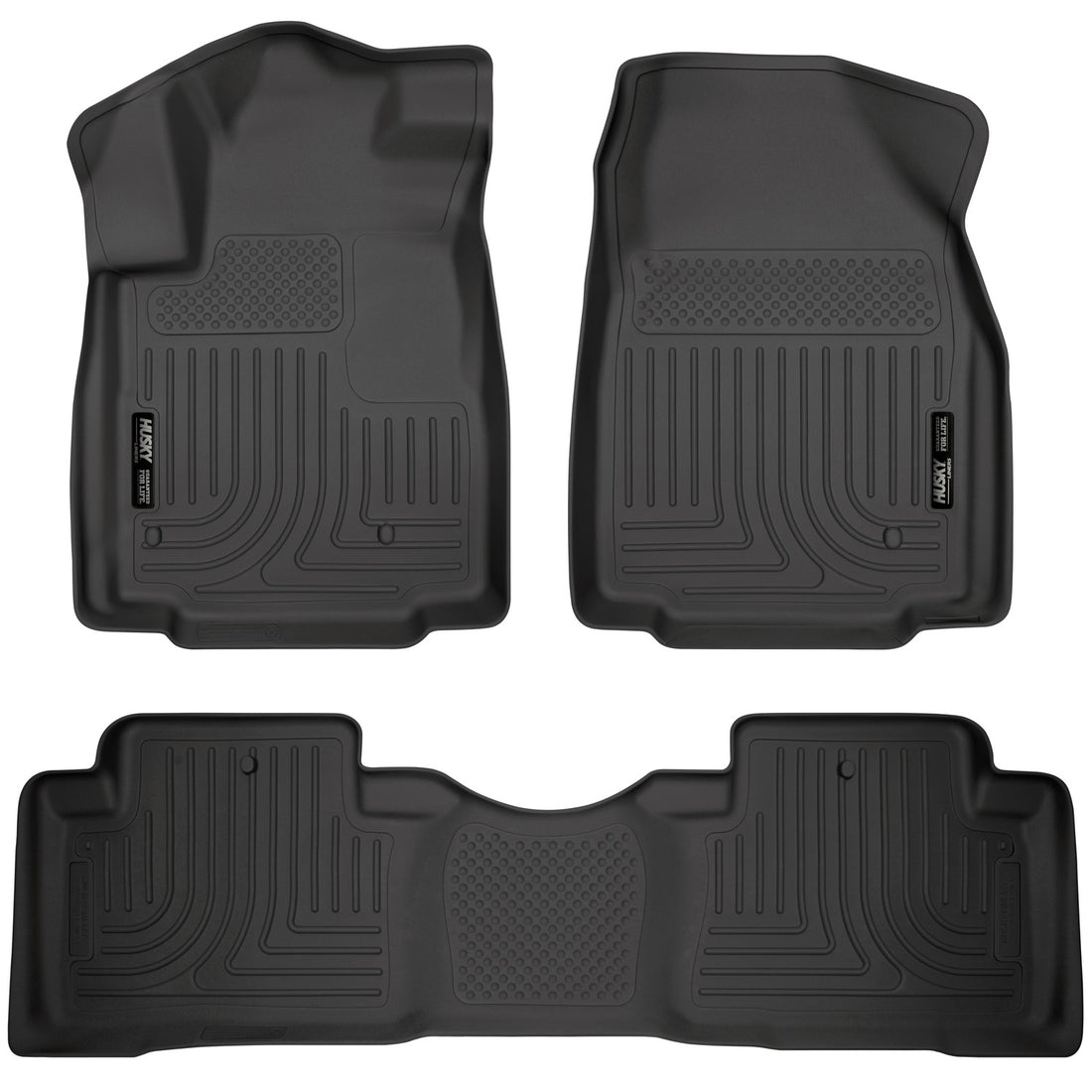 Husky Liners 98421 - Weatherbeater - Front & 2nd Seat Floor Liners 1