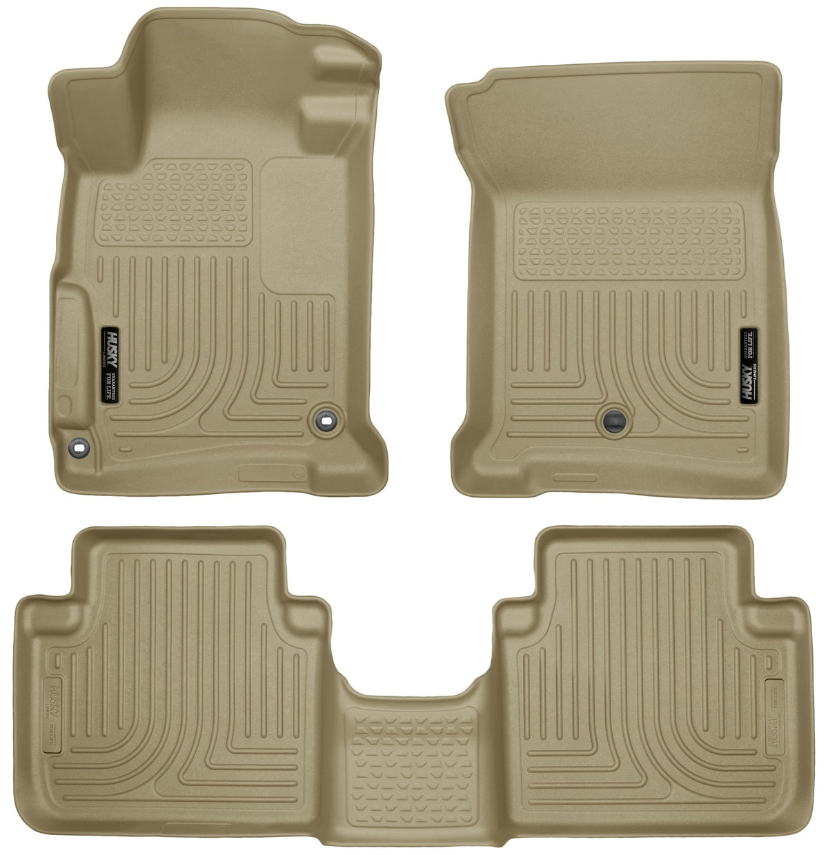 Husky Liners 98483 - Weatherbeater - Front & 2nd Seat Floor Liners 1