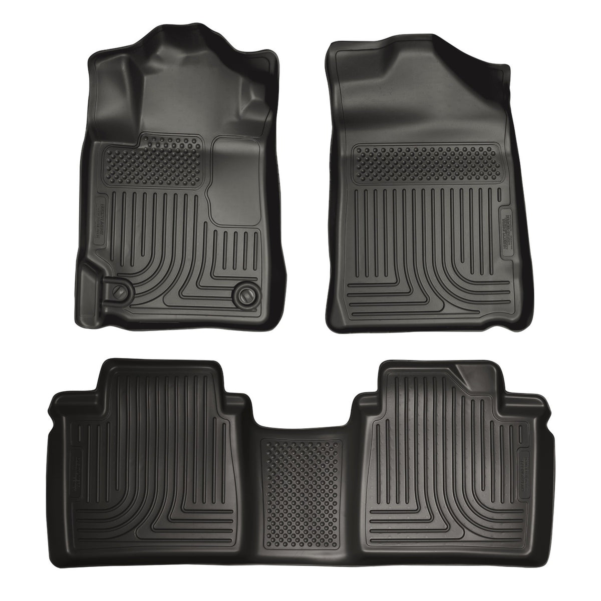 Husky Liners 98511 - Weatherbeater - Front & 2nd Seat Floor Liners 1