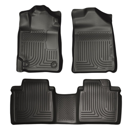 Husky Liners 98511 - Weatherbeater - Front & 2nd Seat Floor Liners 1
