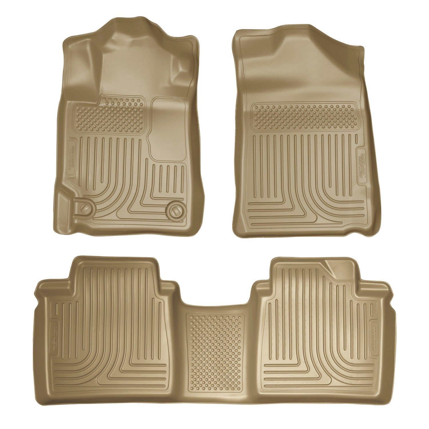 Husky Liners 98513 - Weatherbeater - Front & 2nd Seat Floor Liners 1