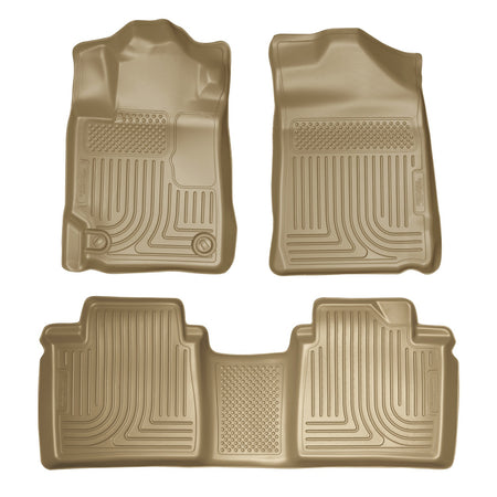 Husky Liners 98513 - Weatherbeater - Front & 2nd Seat Floor Liners 1