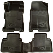Husky Liners 98521 - Weatherbeater - Front & 2nd Seat Floor Liners 1