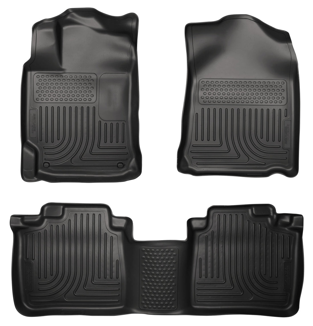 Husky Liners 98541 - Weatherbeater - Front & 2nd Seat Floor Liners 1