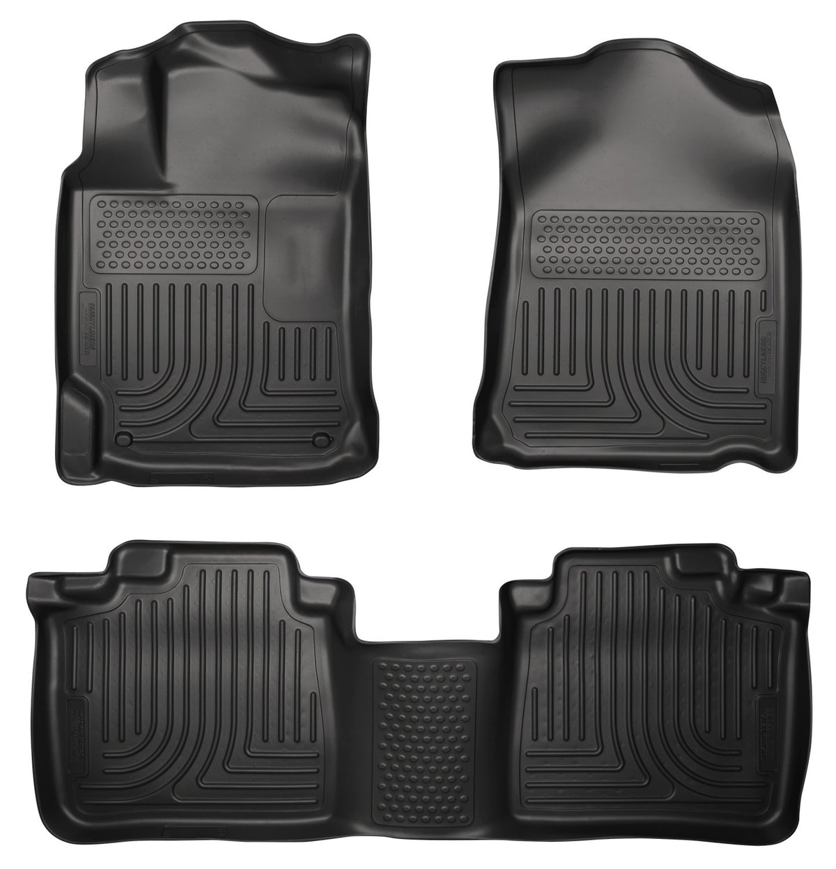 Husky Liners 98541 - Weatherbeater - Front & 2nd Seat Floor Liners 1