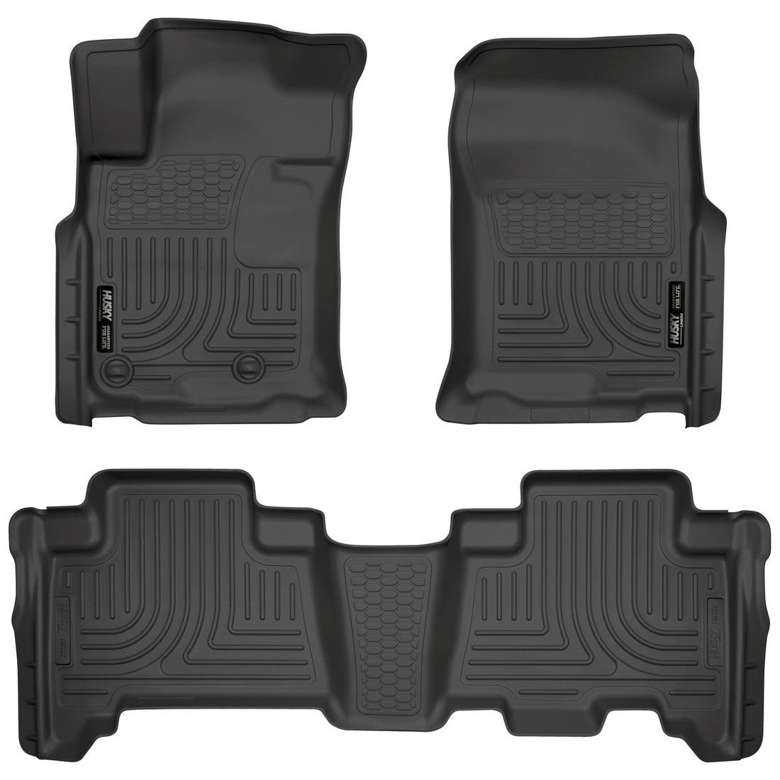 Husky Liners 98571 - Weatherbeater - Front & 2nd Seat Floor Liners 15