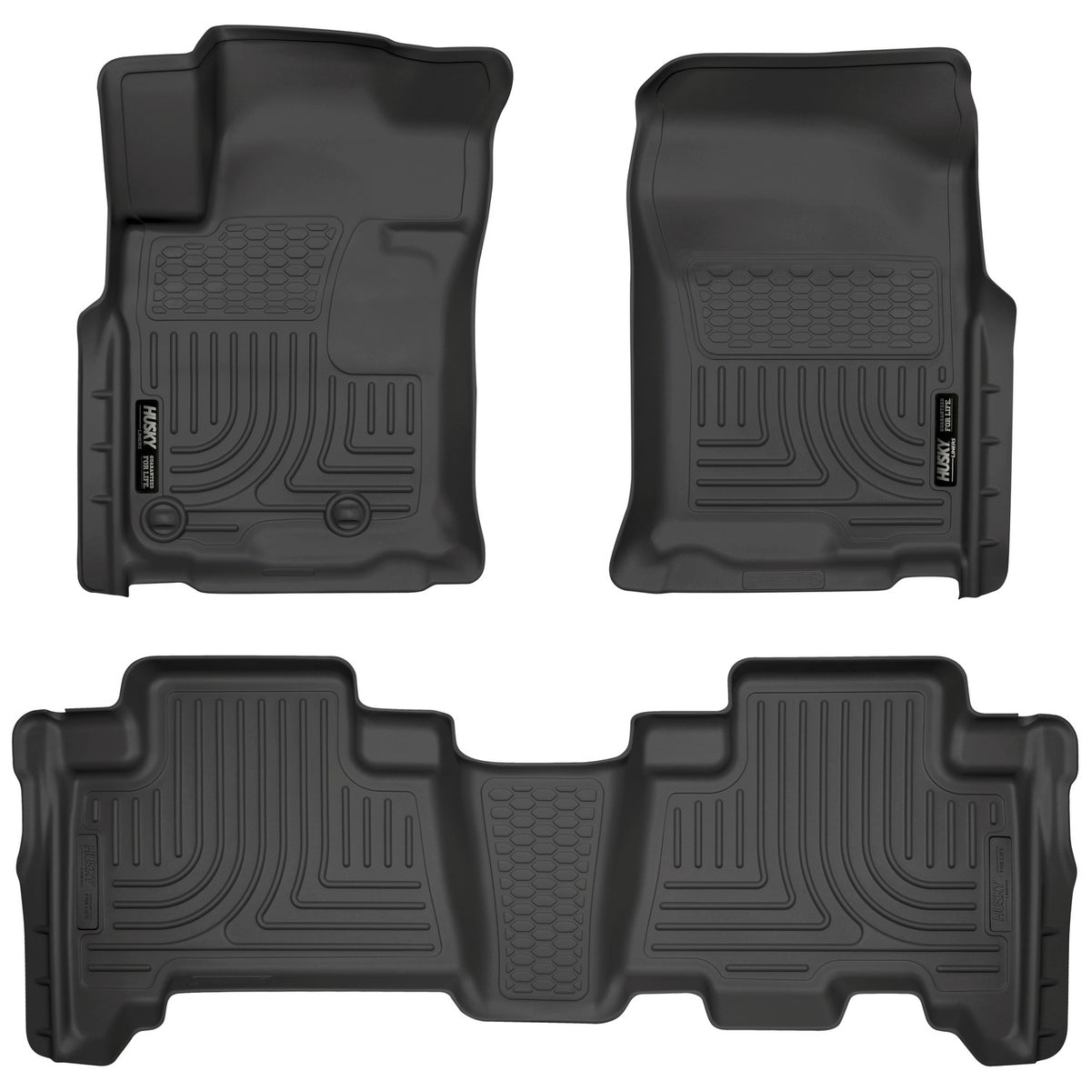 Husky Liners 98571 - Weatherbeater - Front & 2nd Seat Floor Liners 15