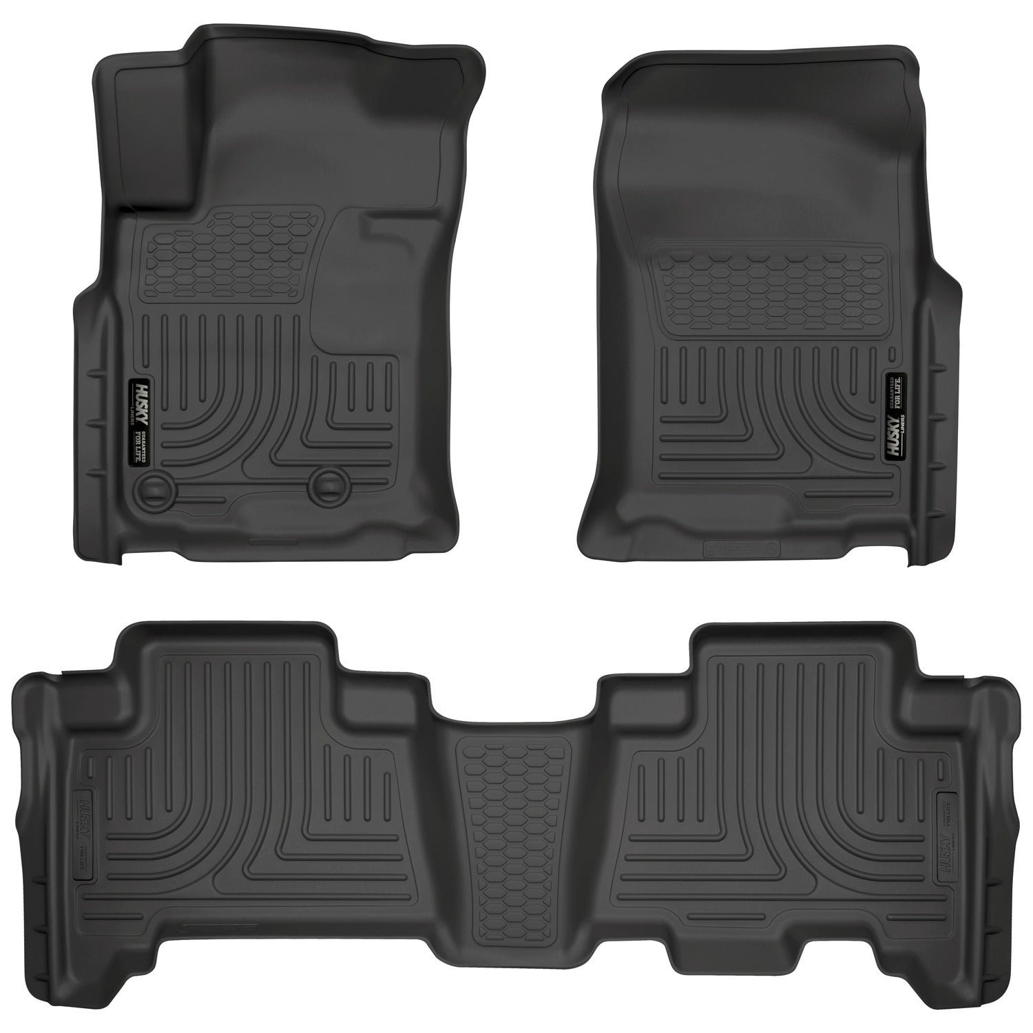 Husky Liners 98571 - Weatherbeater - Front & 2nd Seat Floor Liners 15