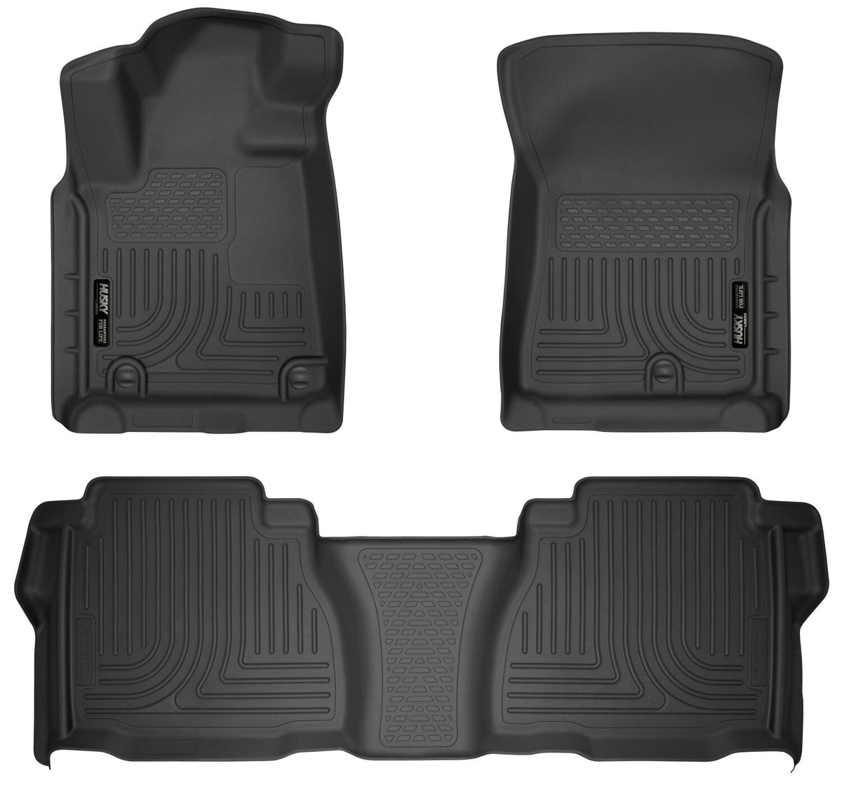 Husky Liners 99581 - Weatherbeater - Front & 2nd Seat Floor Liners (Footwell Coverage) 1