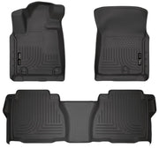 Husky Liners Body Husky Liners 99581 - Weatherbeater - Front & 2nd Seat Floor Liners (Footwell Coverage)
