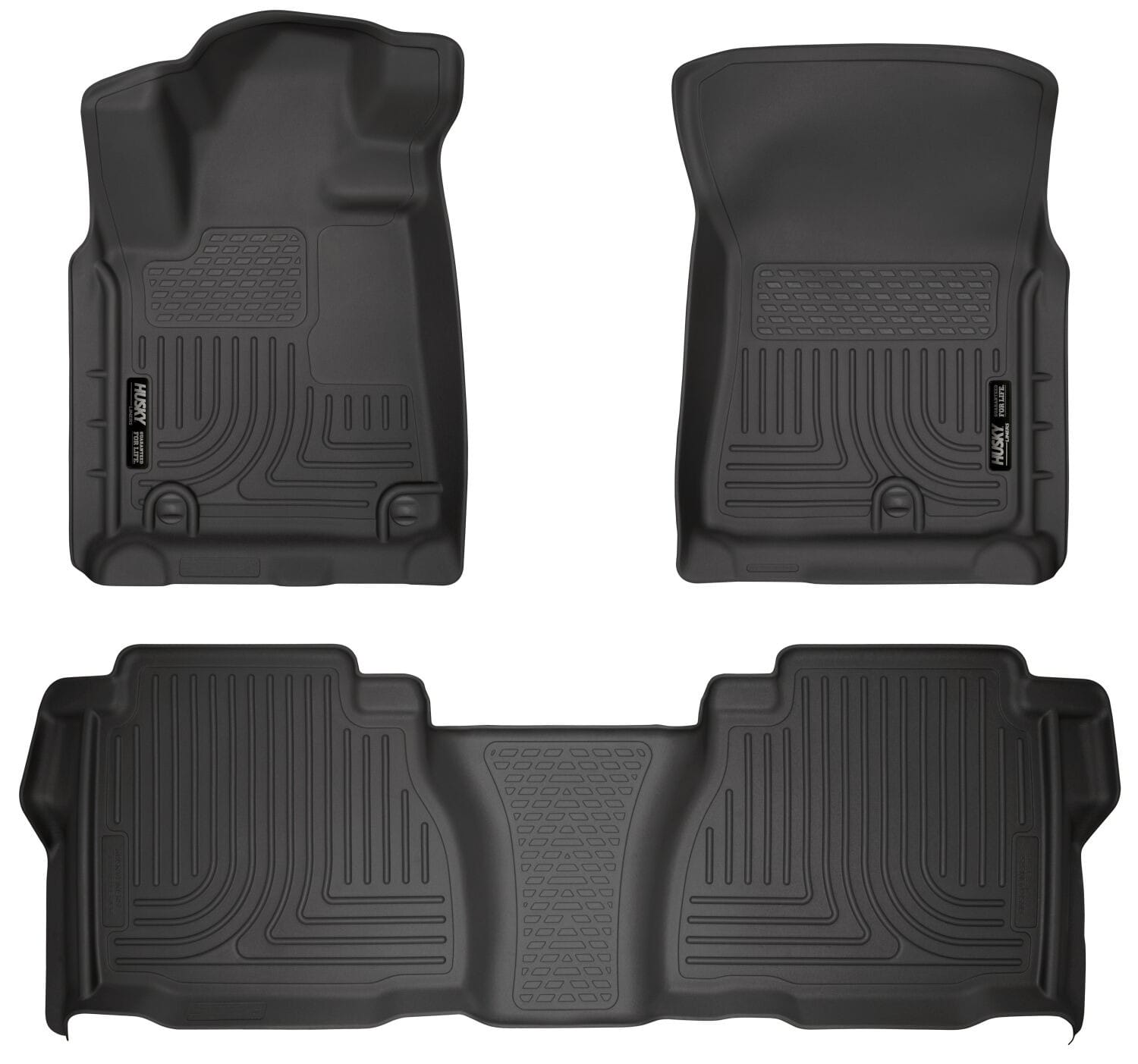 Husky Liners Body Husky Liners 99581 - Weatherbeater - Front & 2nd Seat Floor Liners (Footwell Coverage)