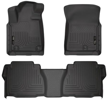 Husky Liners 99581 - Weatherbeater - Front & 2nd Seat Floor Liners (Footwell Coverage) 1