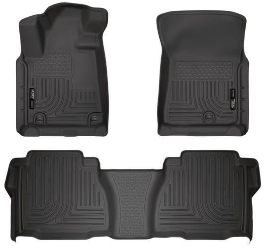Husky Liners Weatherbeater - Front & 2nd Seat Floor Liners (Footwell Coverage) 99581
