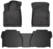 Husky Liners 98581 - Weatherbeater - Front & 2nd Seat Floor Liners (Footwell Coverage)