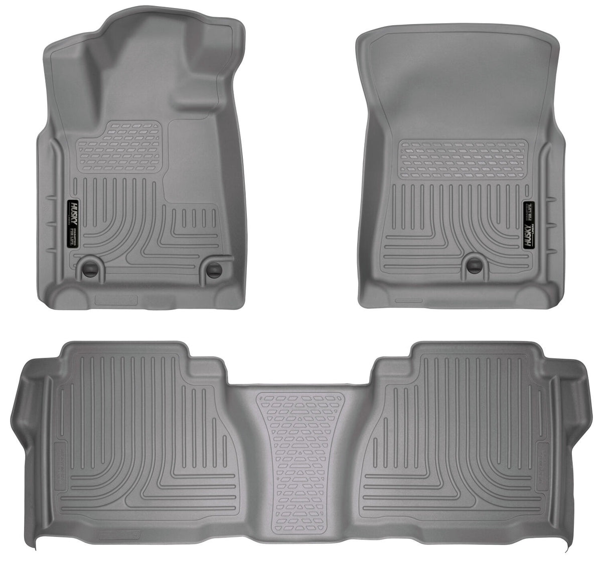 Husky Liners 98582 - Weatherbeater - Front & 2nd Seat Floor Liners (Footwell Coverage) 1