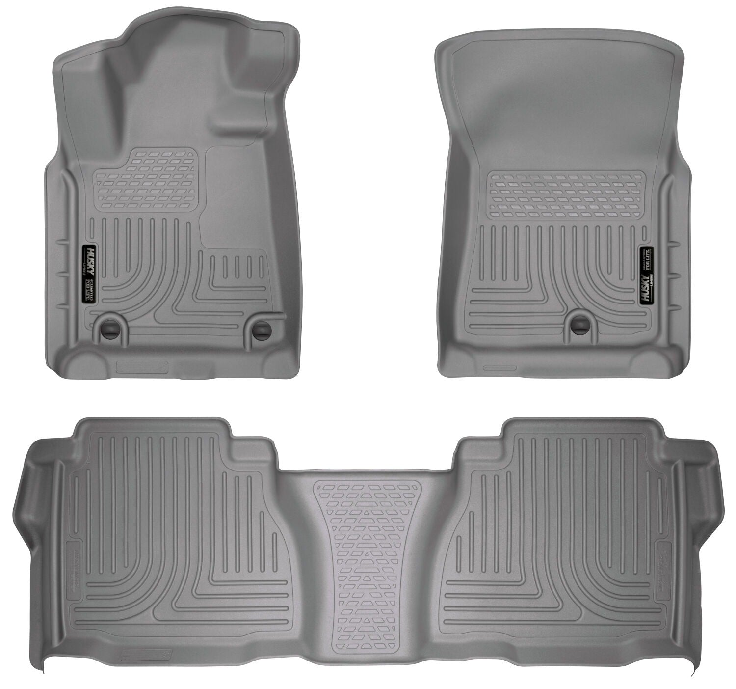 Husky Liners 98582 - Weatherbeater - Front & 2nd Seat Floor Liners (Footwell Coverage) 1