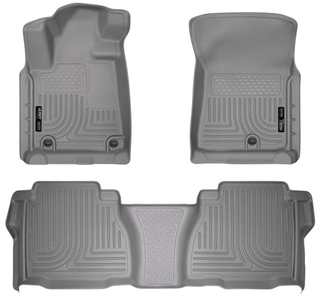 Husky Liners 98582 - Weatherbeater - Front & 2nd Seat Floor Liners (Footwell Coverage) 1