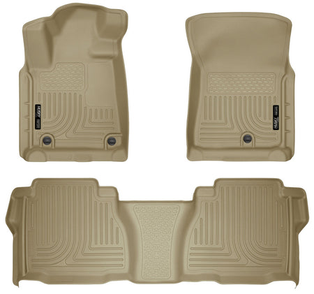 Husky Liners 98583 - Weatherbeater - Front & 2nd Seat Floor Liners (Footwell Coverage) 1