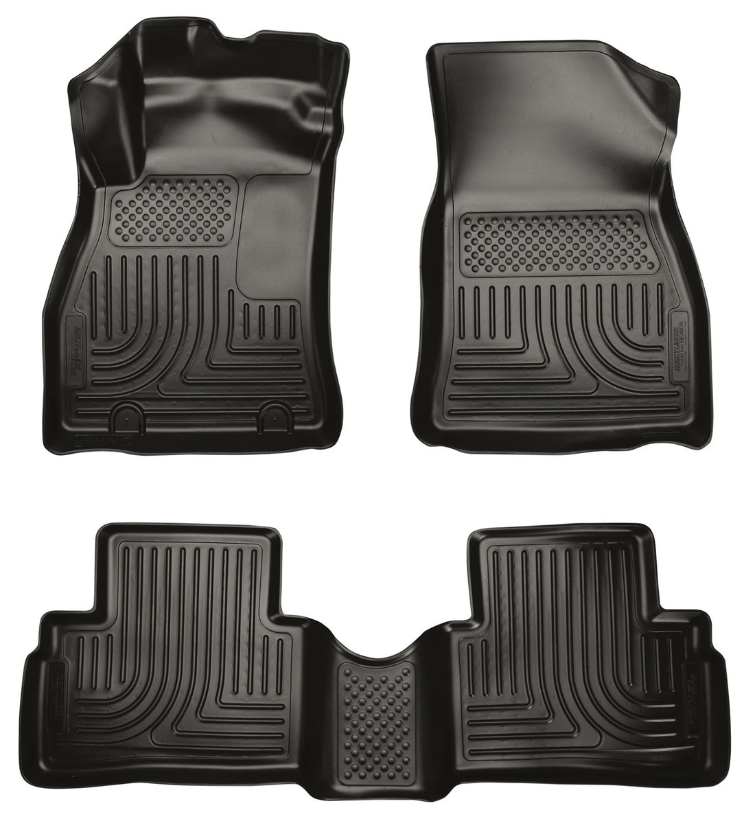 Husky Liners 98621 - Weatherbeater - Front & 2nd Seat Floor Liners 1