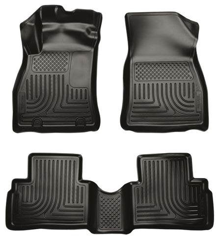 Husky Liners 98621 - Weatherbeater - Front & 2nd Seat Floor Liners 1